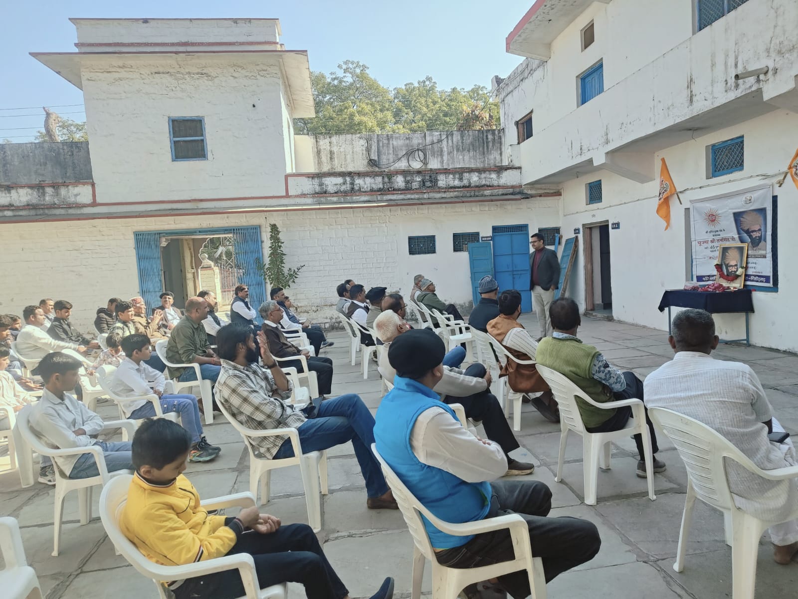 चित्तौड़गढ़ - क्षत्रिय युवक संघ संस्थापक को पुण्यतिथि पर दी श्रद्धांजलि 