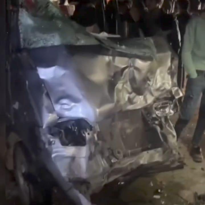 चित्तौड़गढ़ / बेगूं - राष्ट्रीय राजमार्ग पर भीषण सड़क हादसा, 2 की मौत 4 गंभीर घायल