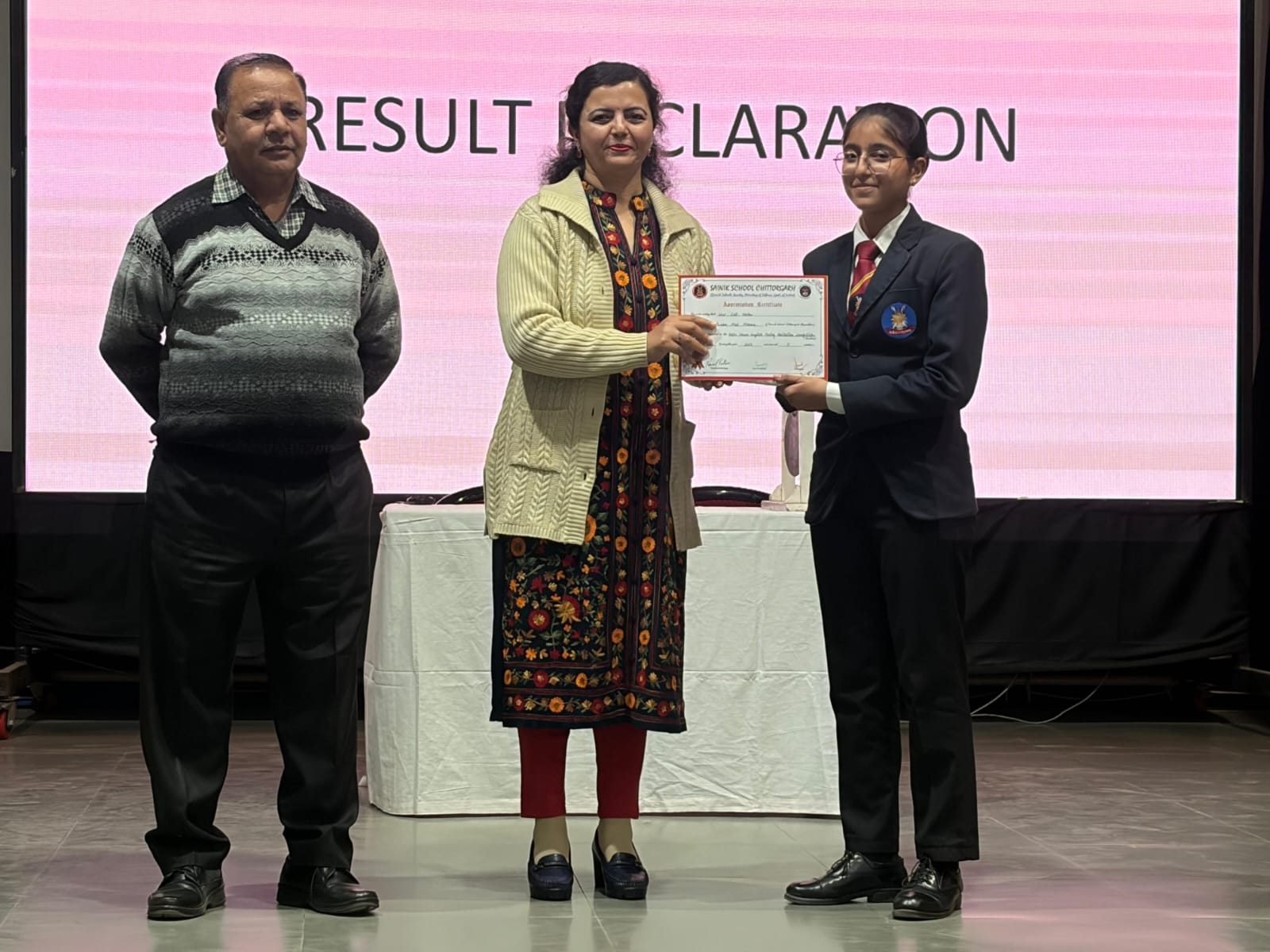 चित्तौड़गढ़ - सैनिक स्कूल चित्तौड़गढ़ में अंतर-सदनीय अंग्रेजी काव्य पाठ प्रतियोगिता संपन्न