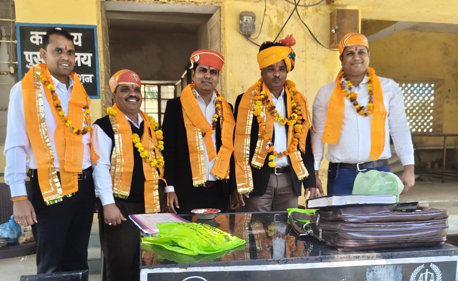 चित्तौड़गढ़ / कानोड़ - बार एसोसिएशन कानोड़ की समस्त कार्यकारिणी निर्विरोध निर्वाचित