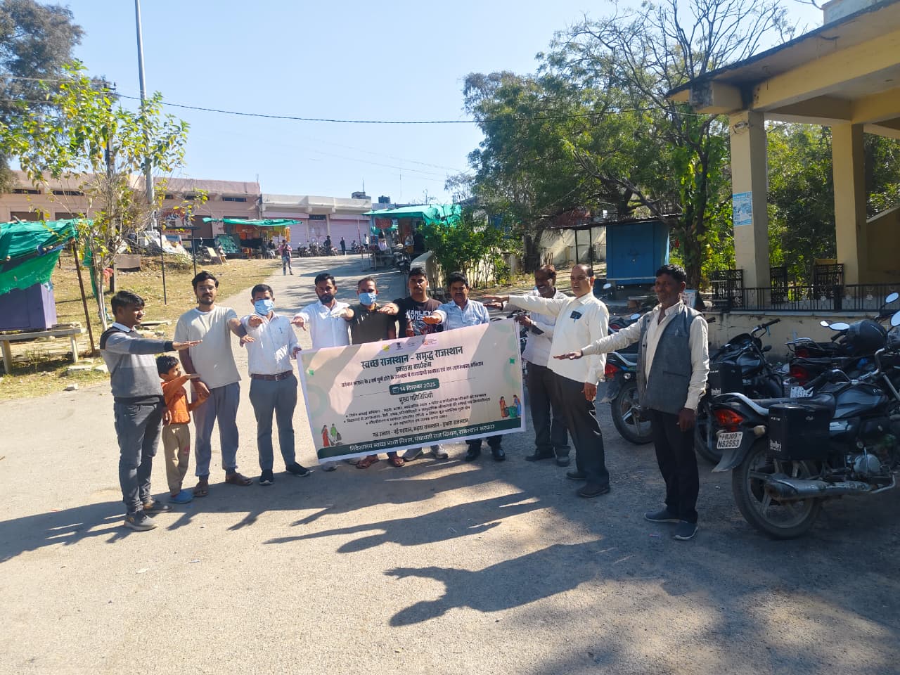 चित्तौड़गढ़ / डूंगला -  भाजपा सरकार के दो वर्ष पूर्ण होने पर डूंगला ब्लॉक में जन जागरूकता कार्यक्रम हुए आयोजित