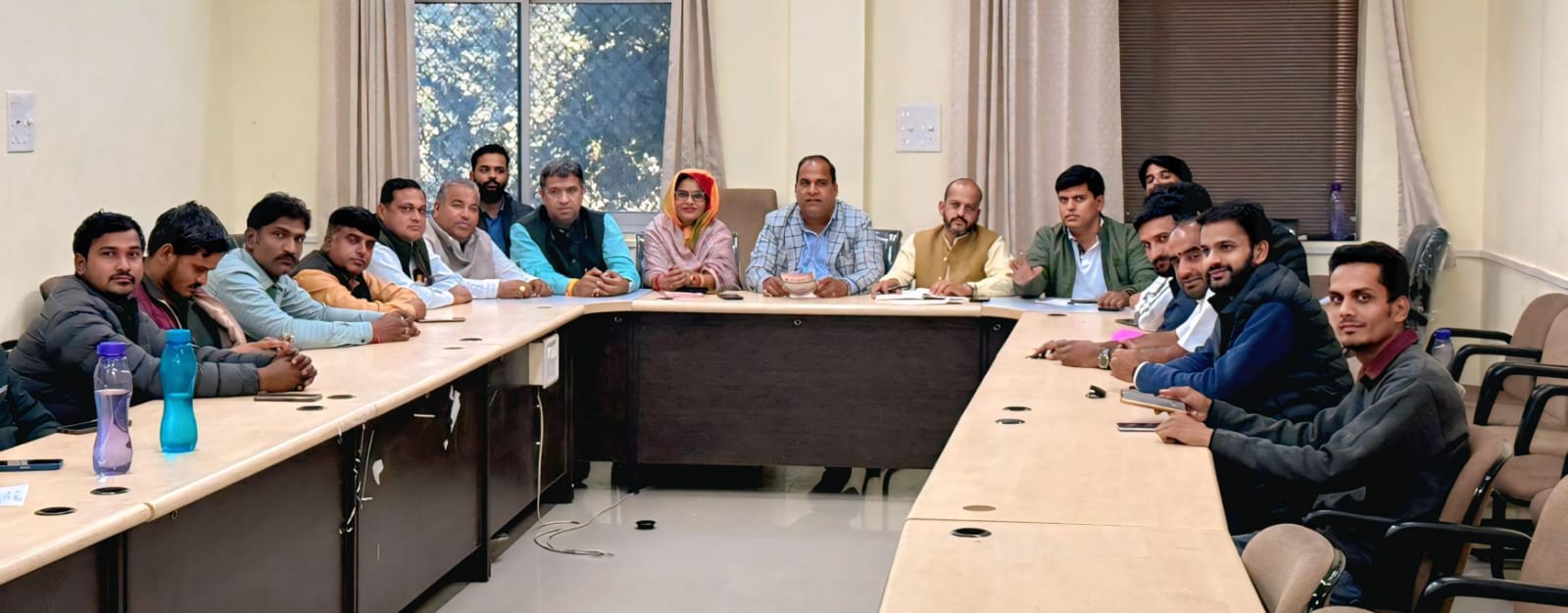 चित्तौड़गढ़ - सांसद खेल महोत्सव के ब्लॉक स्तरीय प्रतियोगिताओं को लेकर तैयारी बैठक आयोजित                     