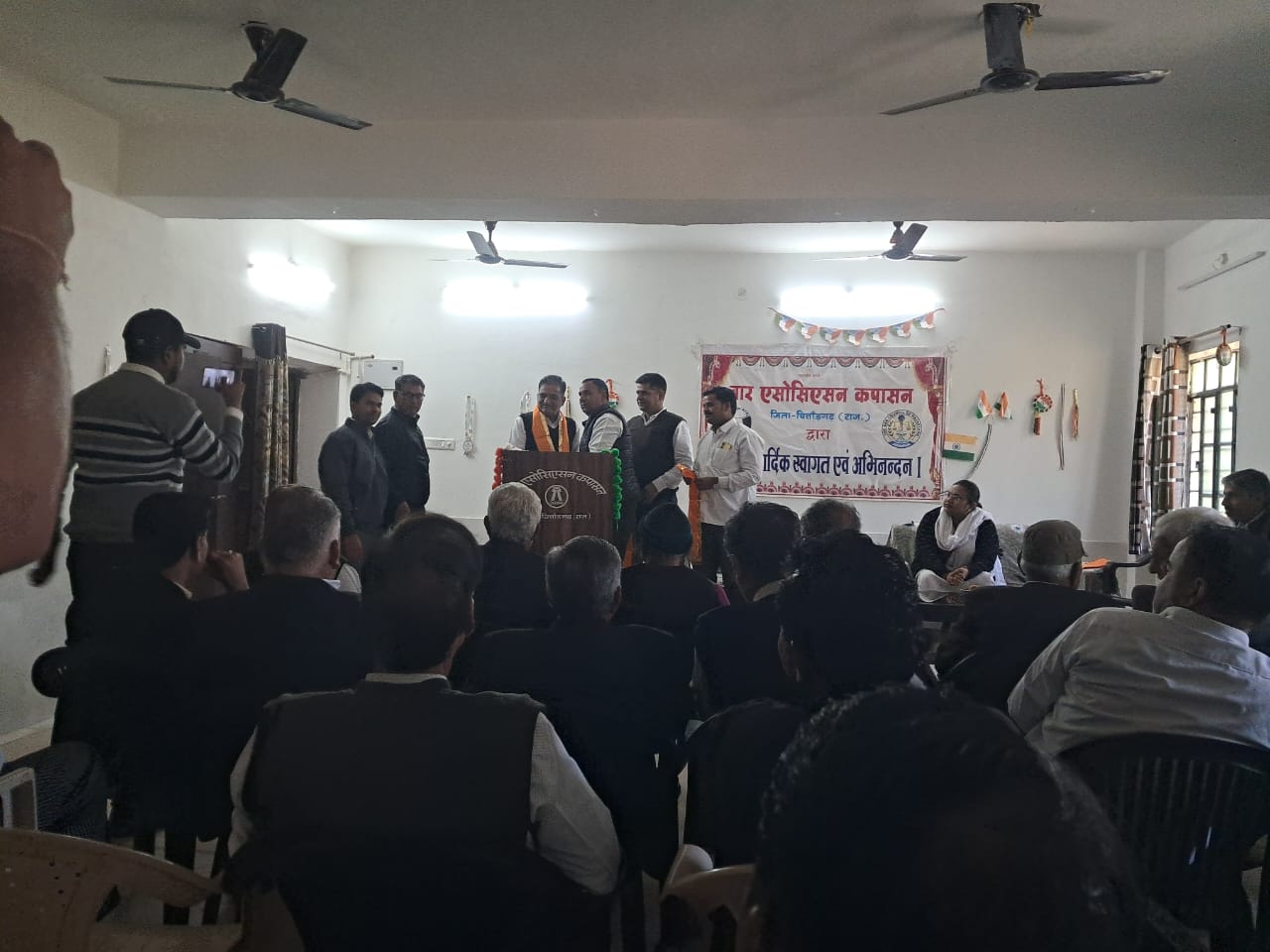 चित्तौड़गढ़ / कपासन - नवनिर्वाचित कार्यकारिणी द्वारा बार एसोसिएशन की साधारण सभा का आयोजन 