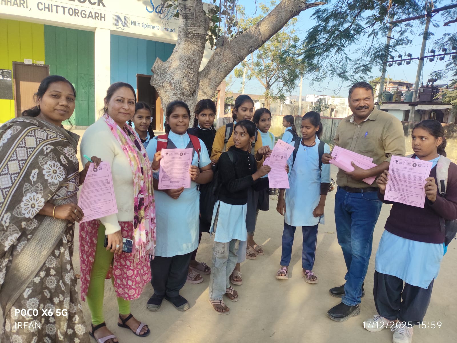 चित्तौड़गढ़ - अबूझ मुहूर्त से पूर्व बाल विवाह मुक्त भारत अभियान के तहत जन जागरूकता एवं शपथ कार्यक्रम