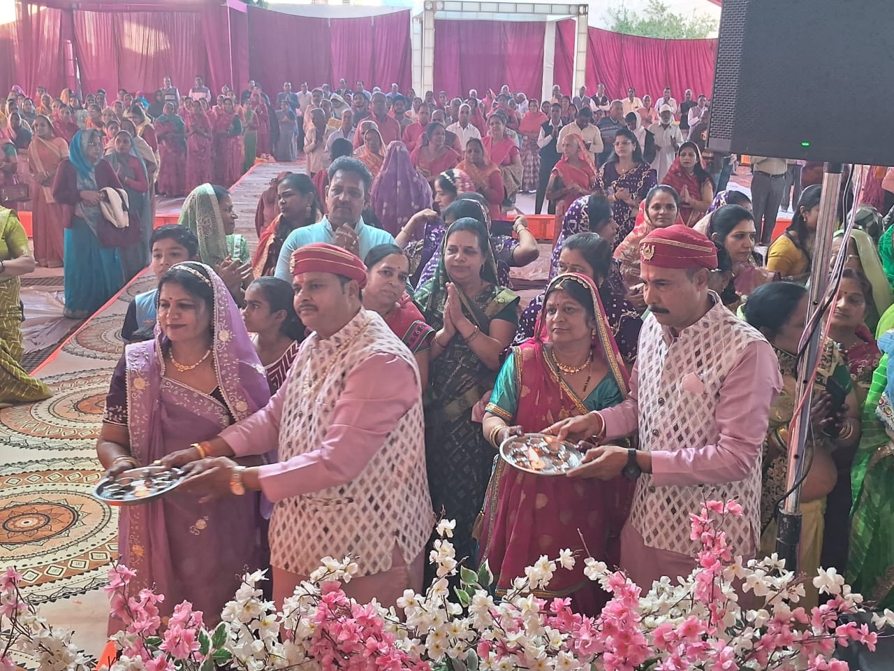 चित्तौड़गढ़ - हर घर में तुलसी का पौधा लगाने से सुख समृद्धि की प्राप्ति होती है - आचार्य पंडित मिथिलेश नगर