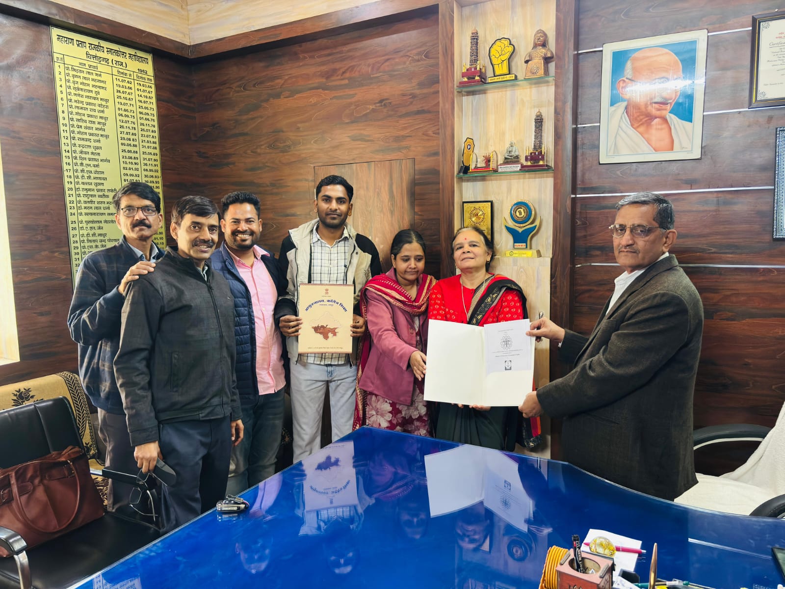 चित्तौड़गढ़ - महाराणा प्रताप राजकीय स्नातकोत्तर महाविद्यालय के छात्रों को बड़ी सौगात, बीओएटी से हुआ ऐतिहासिक एमओयू