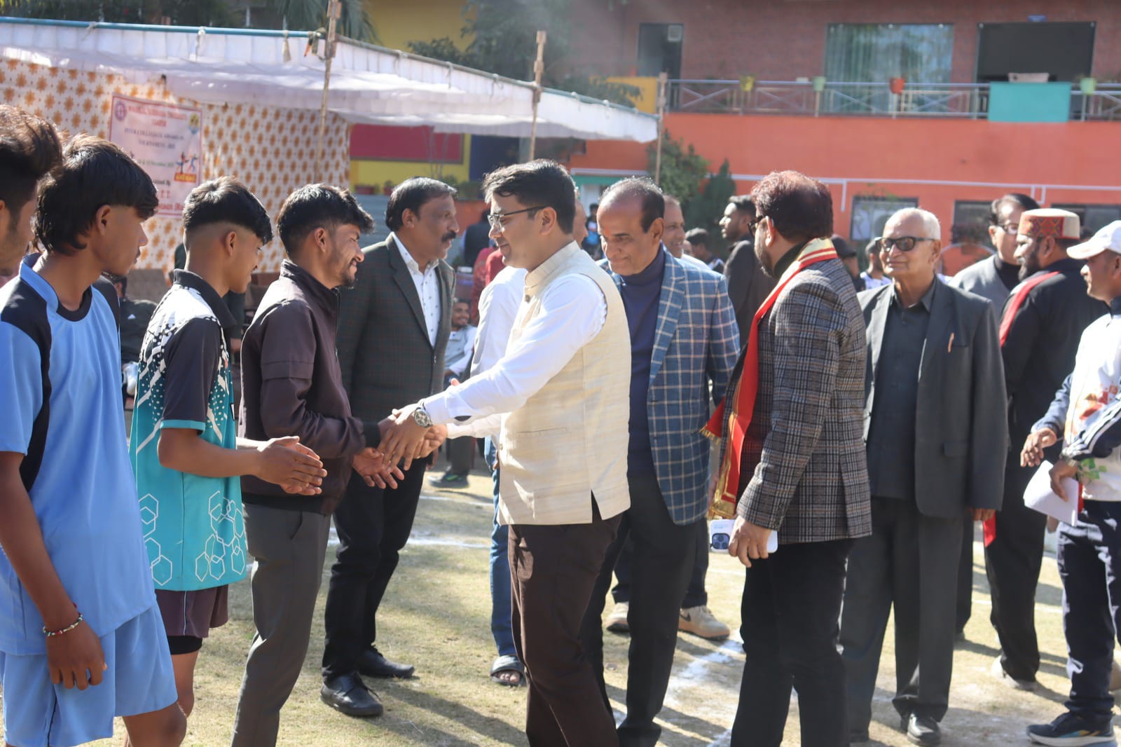 चित्तौड़गढ़ / कपासन - अर्न्तमहाविद्यालयी खो-खो प्रतियोगिता का शुभारम्भ