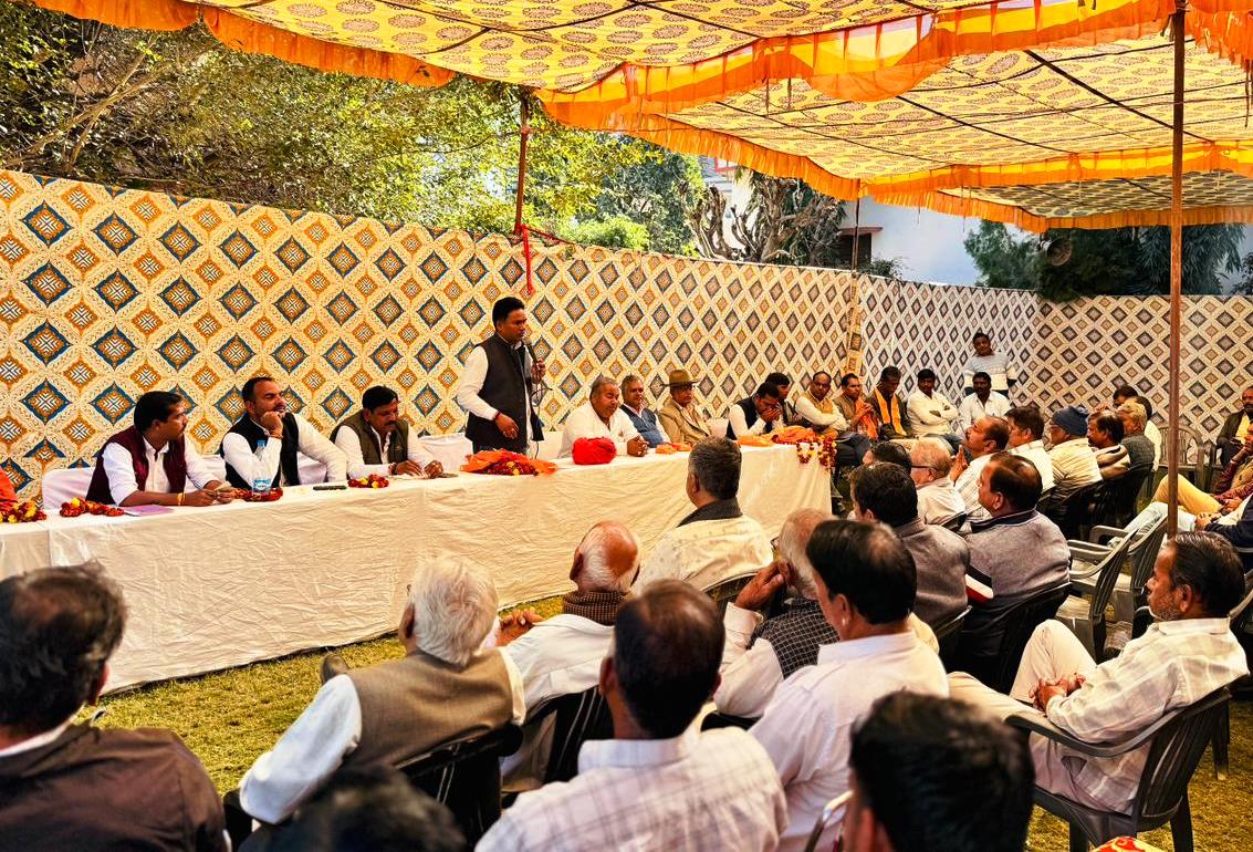 चित्तौड़गढ़ - जनता से सीधा संवाद, समस्याओं का त्वरित समाधान और पारदर्शी कार्यशैली भजनलाल सरकार की पहचान - आक्या