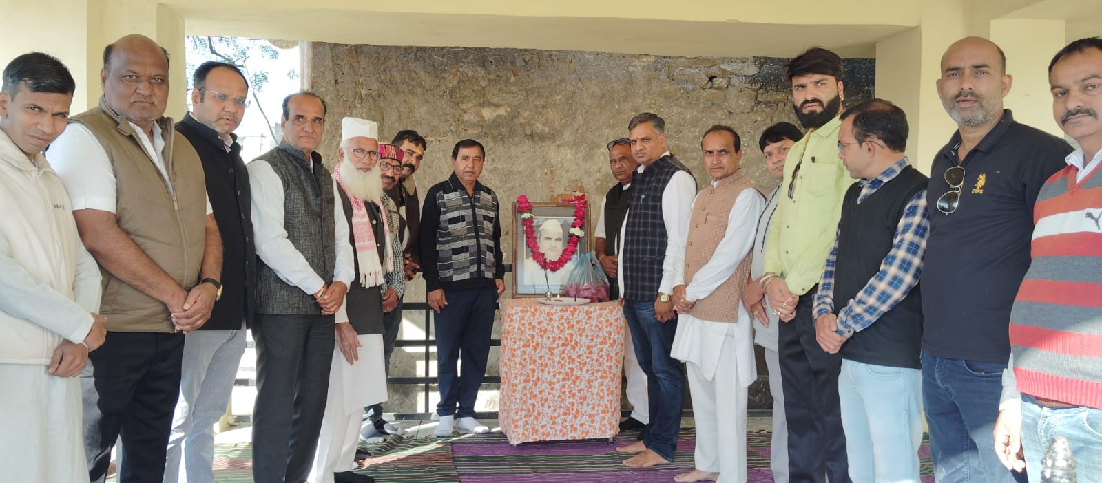 चित्तौड़गढ़ / कपासन - स्वतंत्रता सेनानी नंदवाना की पुण्यतिथि पर श्रद्धांजलि सभा एवं विचार गोष्ठी का आयोजन