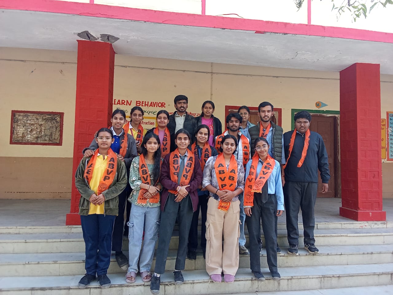 चित्तौड़गढ़ - एबीवीपी चित्तौड नगर इकाई के महात्मा गांधी राजकीय विद्यालय की नवीन कार्यकारिणी का हुआ गठन