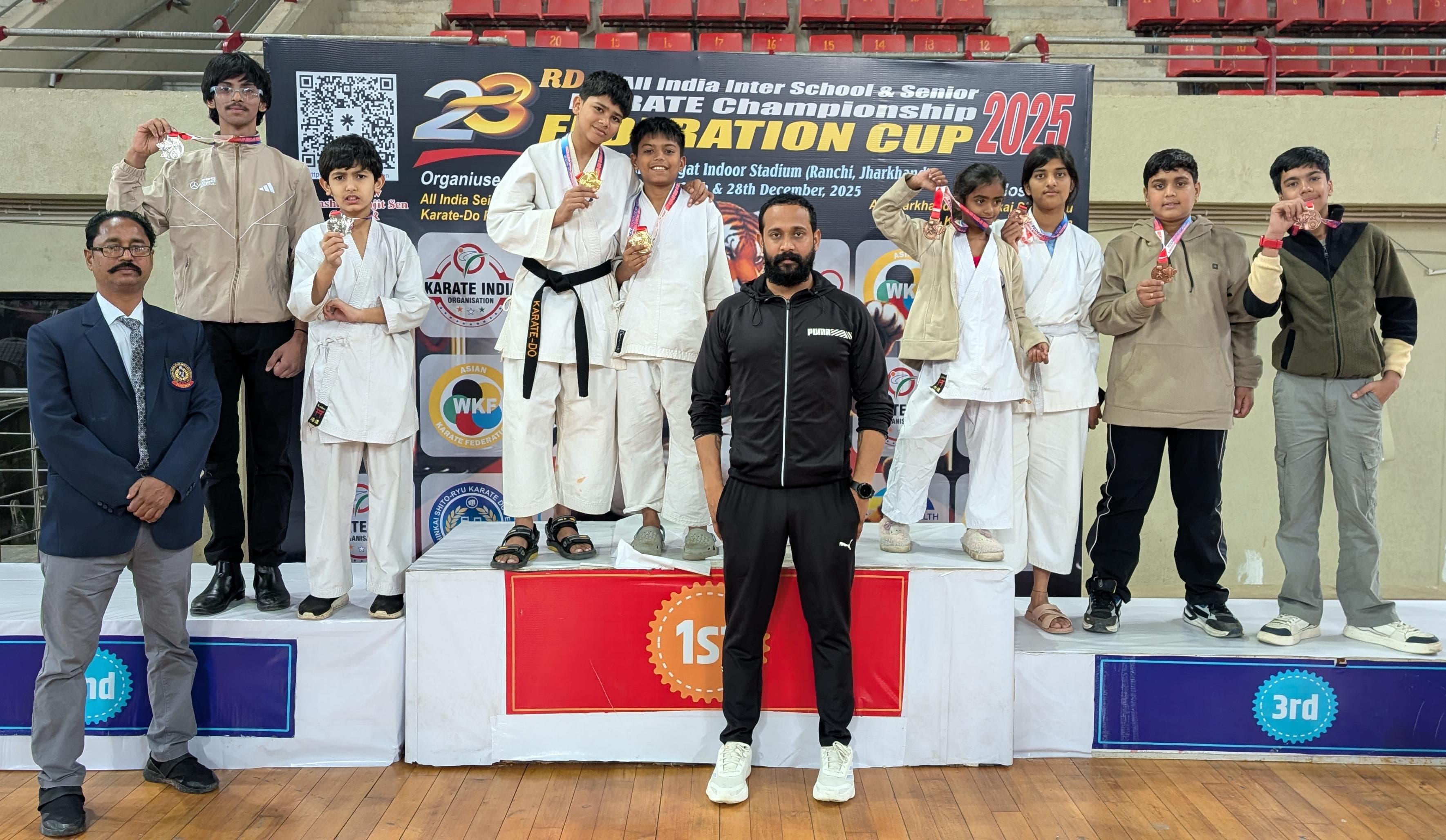 चित्तौड़गढ़ - ऑल इंडिया इंटर स्कूल एवं सीनियर कराटे चैंपियनशिप फेडरेशन कप हुआ आयोजन