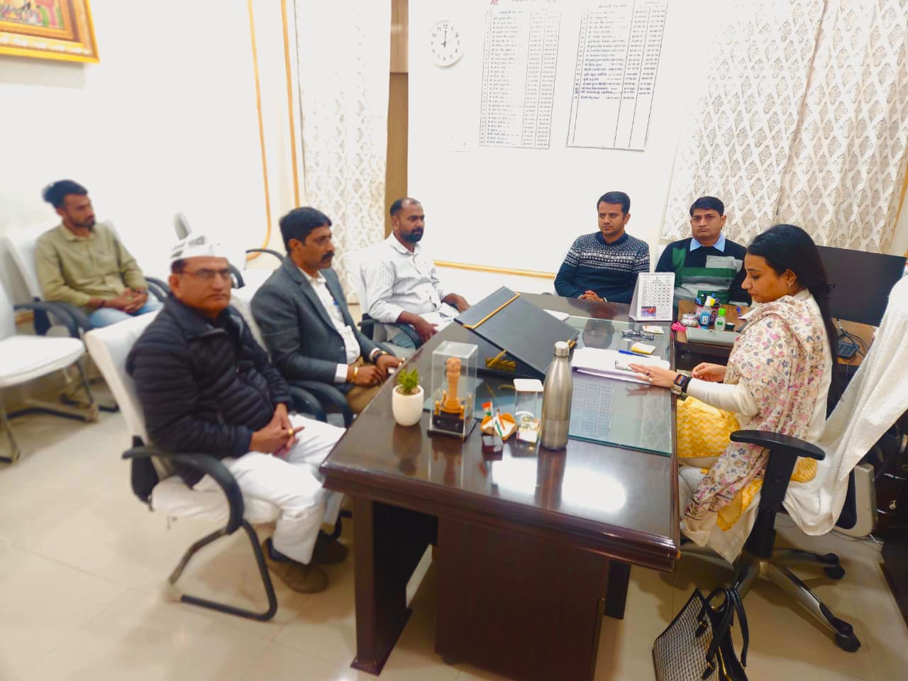 चित्तौड़गढ़ - चित्तौड़गढ़ में विशेष गहन पुनरीक्षण को लेकर दावे–आपत्तियों पर बैठक आयोजित