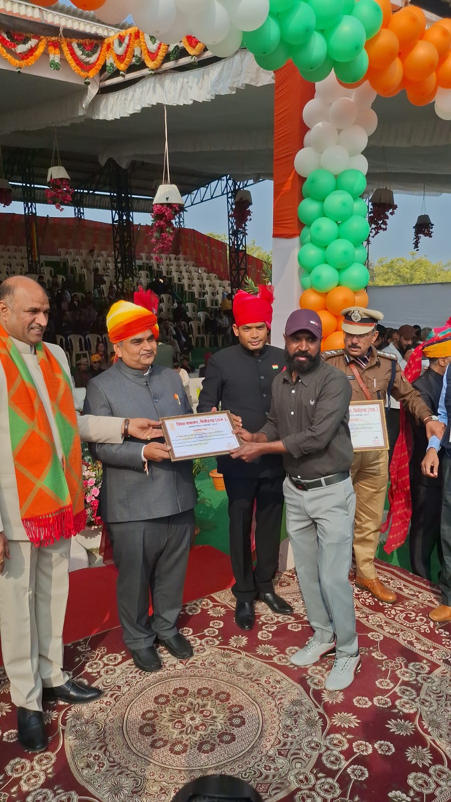 चित्तौड़गढ - वन्यजीव योद्धा: मुबारिक ख़ान को गणतंत्र दिवस पर उच्च सम्मान