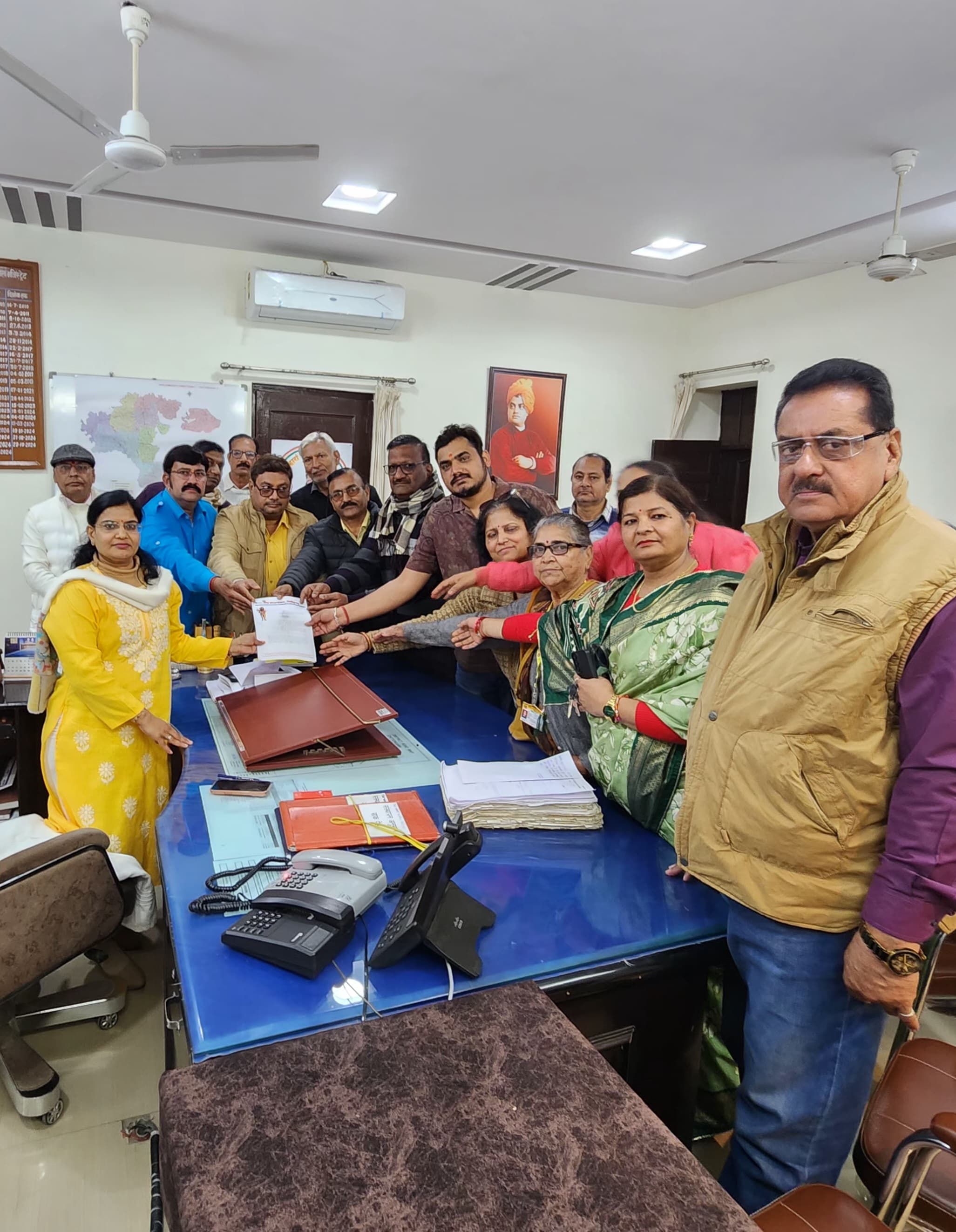 चित्तौड़गढ़ - यूजीसी एक्ट नियमों के खिलाफ विप्र फाउंडेशन ने दिया ज्ञापन, बड़े आंदोलन की चेतावनी