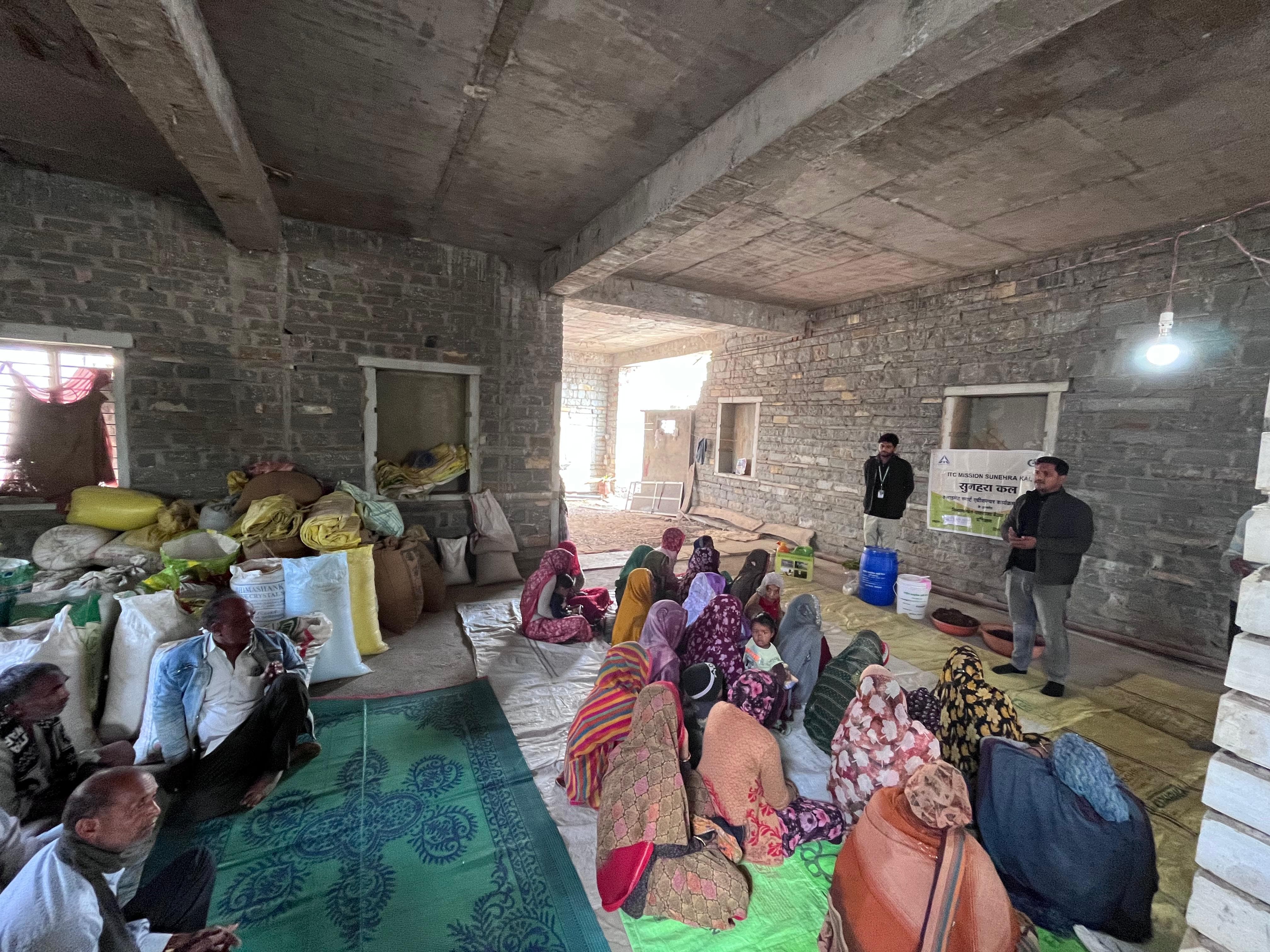 चित्तौड़गढ़ / चिकारड़ा - एक दिवसीय जैविक किसान प्रशिक्षण का हुआ आयोजन