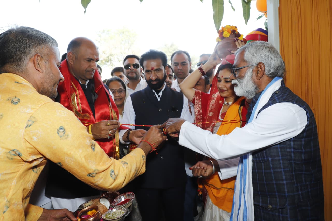 चित्तौड़गढ़ / कपासन - 4.49 करोड़ रुपये की लागत से बने नवीन शिक्षा भवन का लोकार्पण सम्पन्न