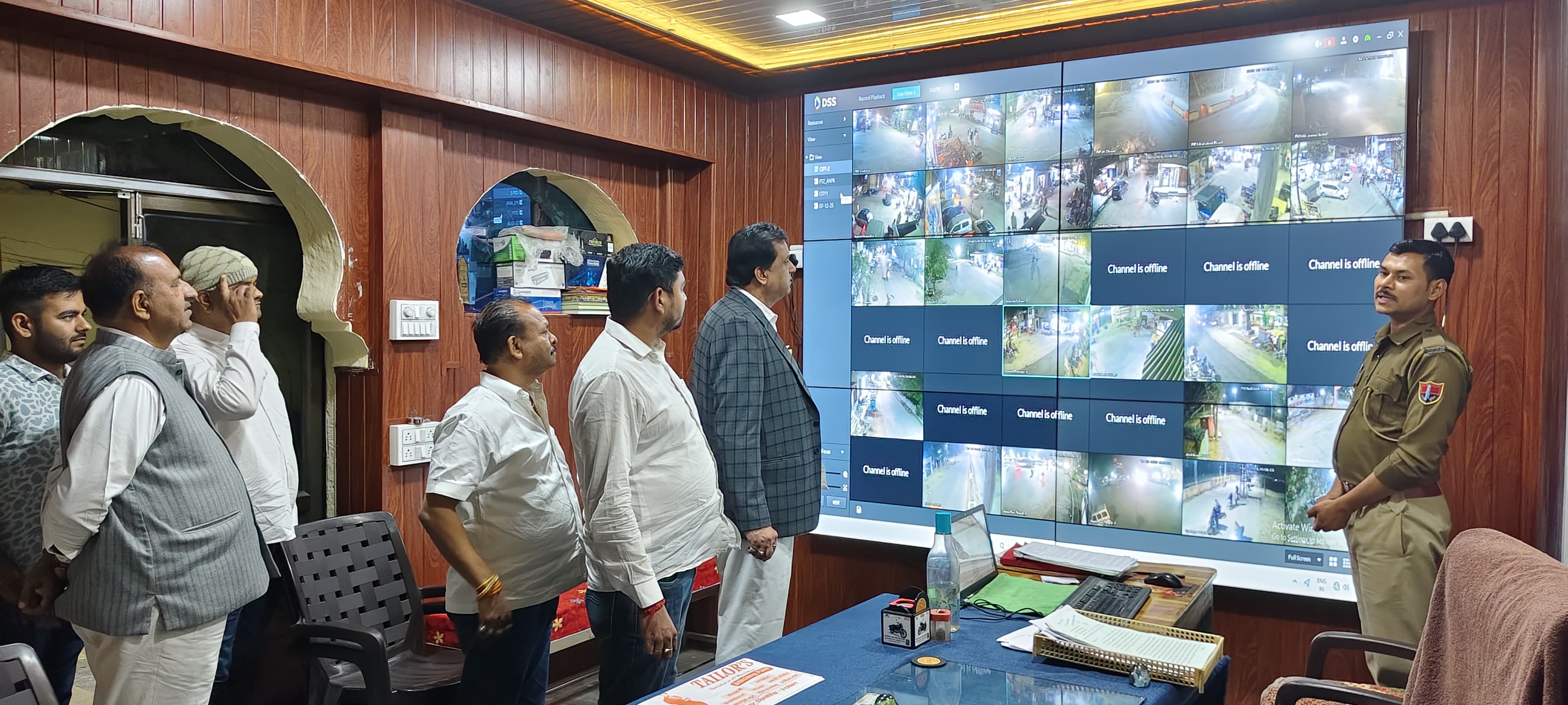 चित्तौड़गढ़ / निम्बाहेड़ा - निंबाहेड़ा में सुरक्षा व्यवस्था सुदृढ़ करने को लेकर विधायक कृपलानी ने किया औचक निरीक्षण