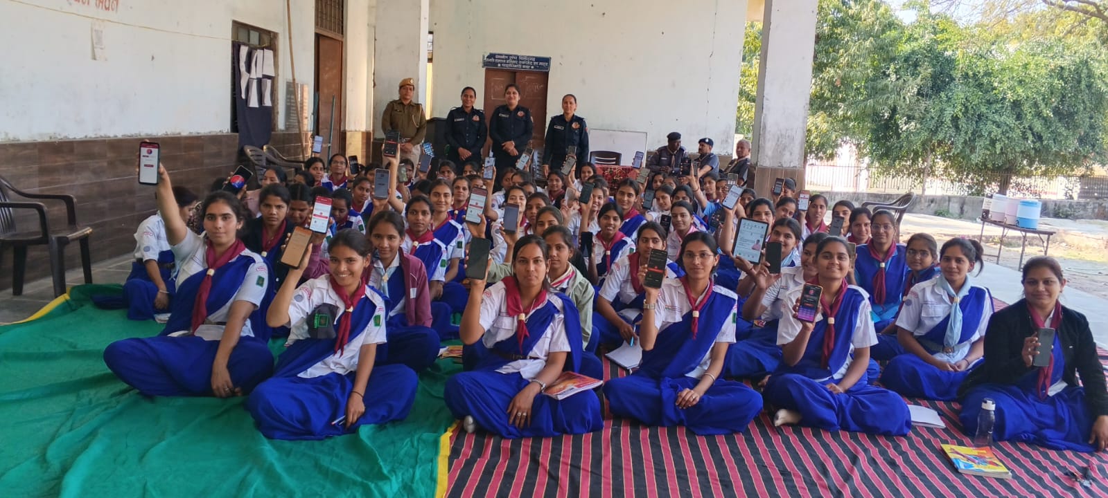 चित्तौड़गढ़ - छात्राओं को साइबर सुरक्षा व आत्मरक्षा का प्रशिक्षण, स्काउट-गाइड शिविर में जागरूकता सत्र आयोजित