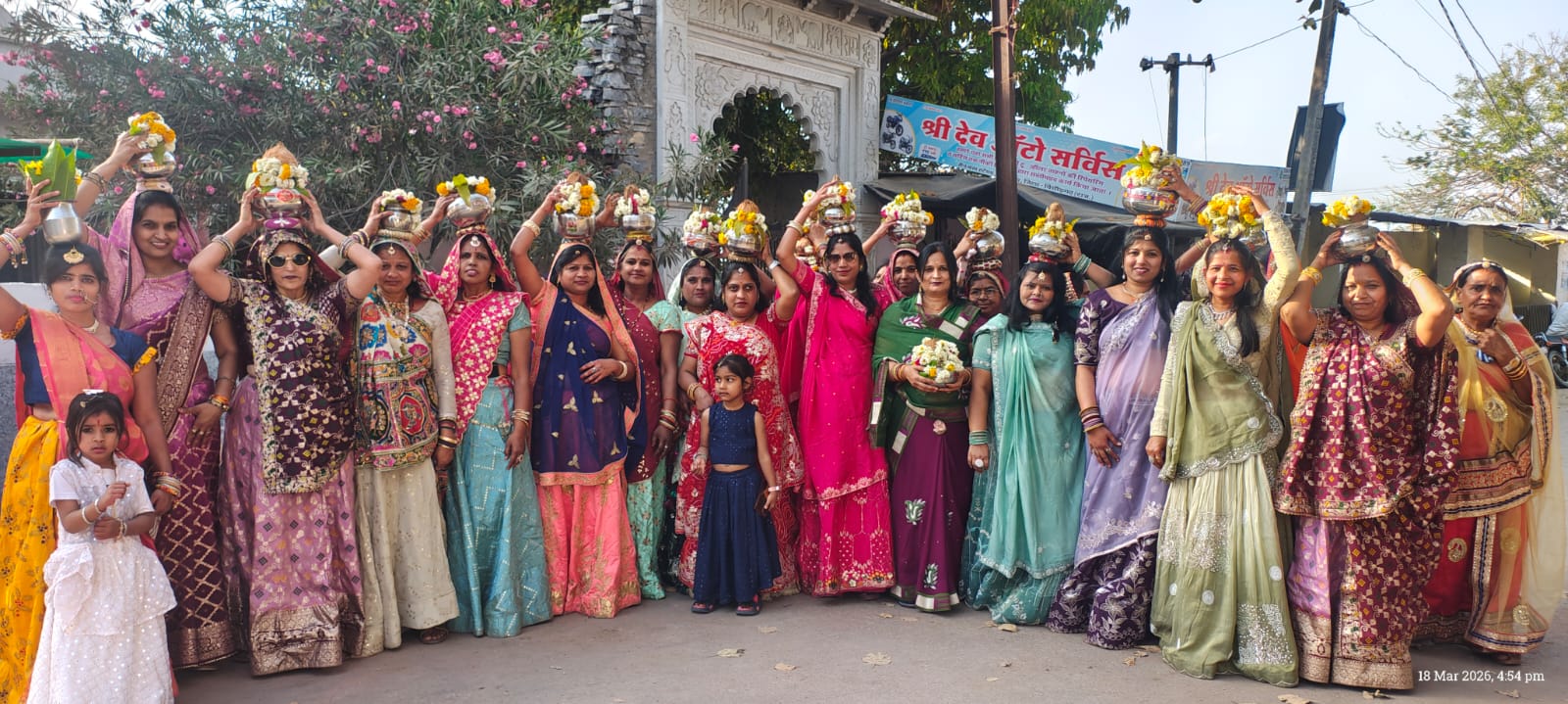 चित्तौड़गढ़ - ईसर गणगौर की शोभायात्रा निकाली