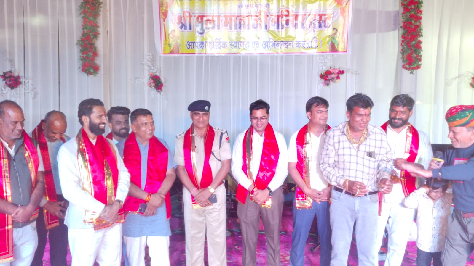 चित्तौड़गढ़ / कपासन - विधायक जीनगर ने लिया मुला माता मंदिर में व्यवस्थाओं का जायज़ा