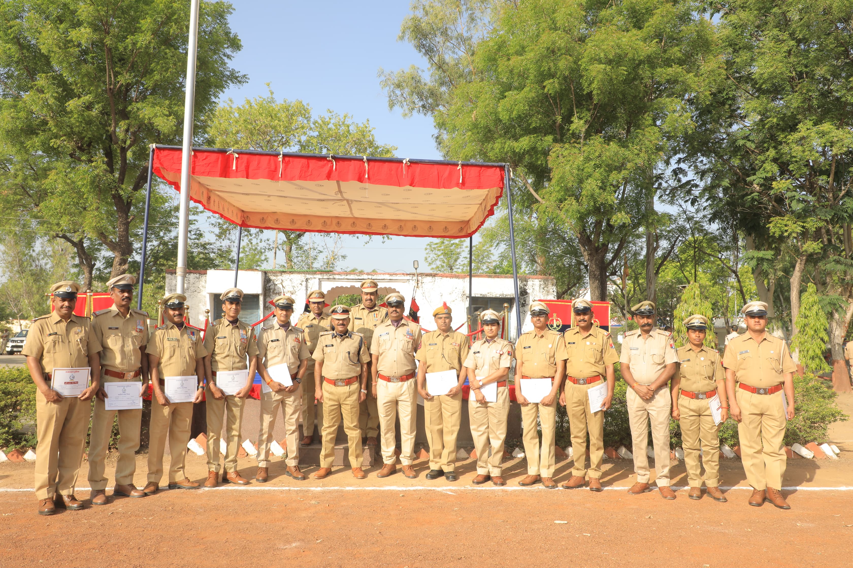 चित्तौड़गढ़ - पुलिस स्थापना दिवस हमें गर्व की अनुभूति देता है- एसपी त्रिपाठी