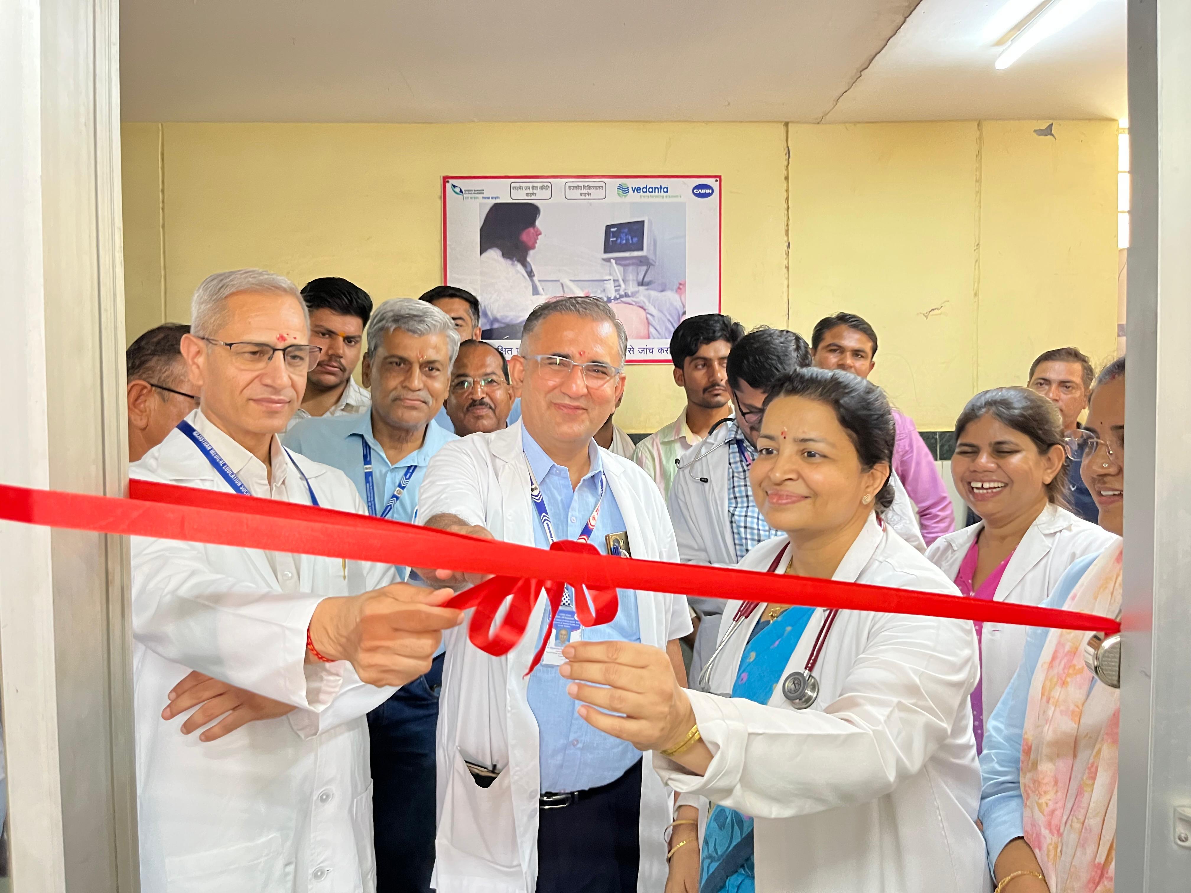 राजकीय मेडिकल चिकित्सालय बाड़मेर में एएनसी क्लीनिक का शुभारंभ 
